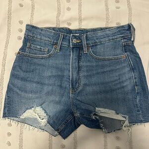 Old Navy Distressed Blue Jean Shorts